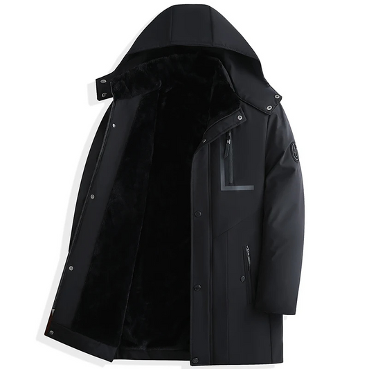 Winterparka mit Kapuze für Herren 0