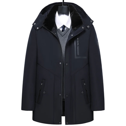 Winterparka mit Kapuze für Herren 1