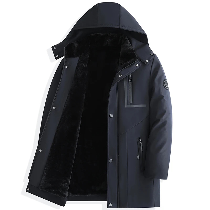 Winterparka mit Kapuze für Herren 3