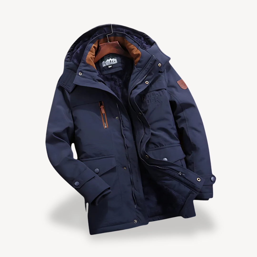 Winterparkajacke mit Fleecefutter | Loravelle 0
