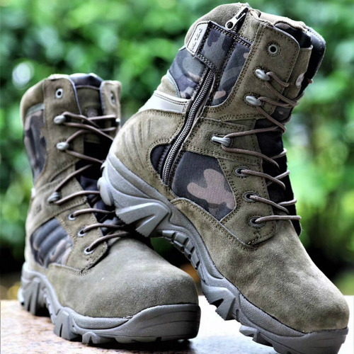 Herren Winterstiefel Antirutsch Reißverschluss Wanderschuhe Outdoor - BerlinGlamour