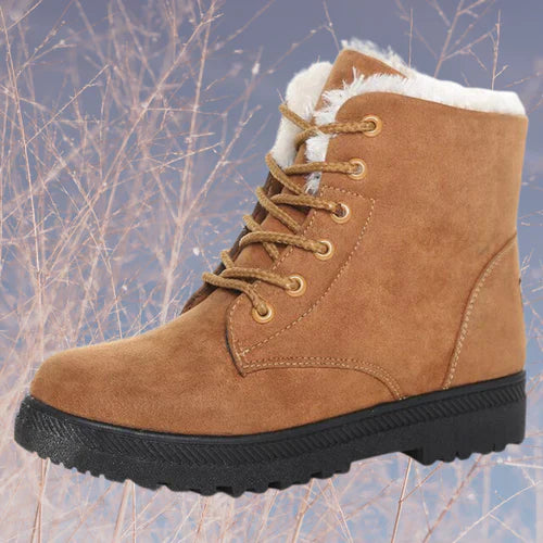 Warme Winterstiefel Damen Herren Schwarz - BerlinGlamour