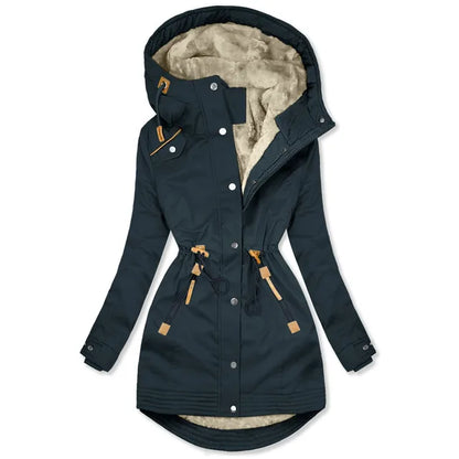 Wetterfeste Damen Parka Jacke Warm Isoliert