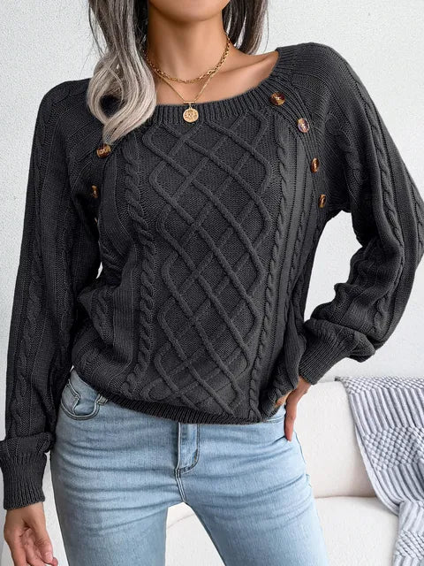 Damenpullover Lässig Bequem Modern