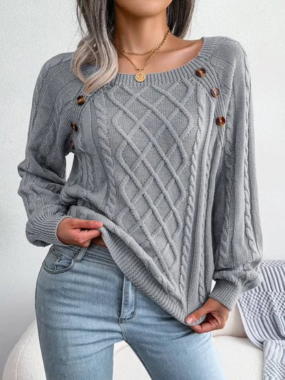 Damenpullover Lässig Bequem Modern