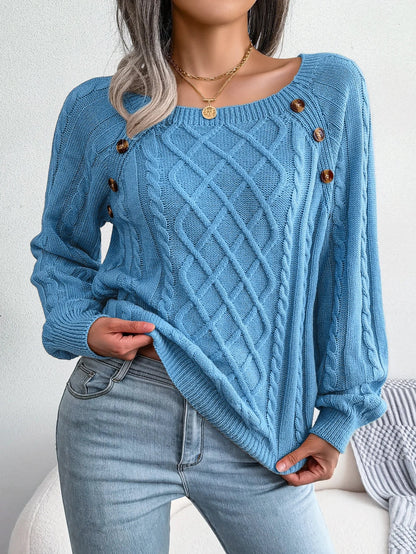 Damenpullover Lässig Bequem Modern
