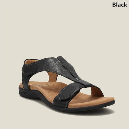 Orthopädische Ledersandalen Damen Bequem