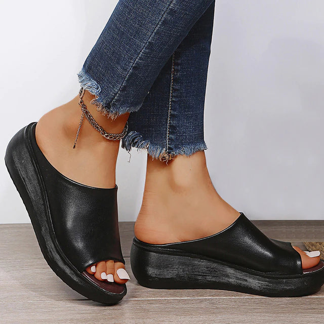 JULIA Damen-Zehensandalen mit orthopädischer Unterstützung
