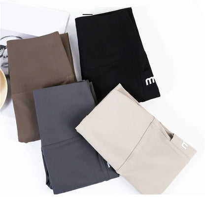 Damen Leggings Sportlich Mit Tasche Für Yoga