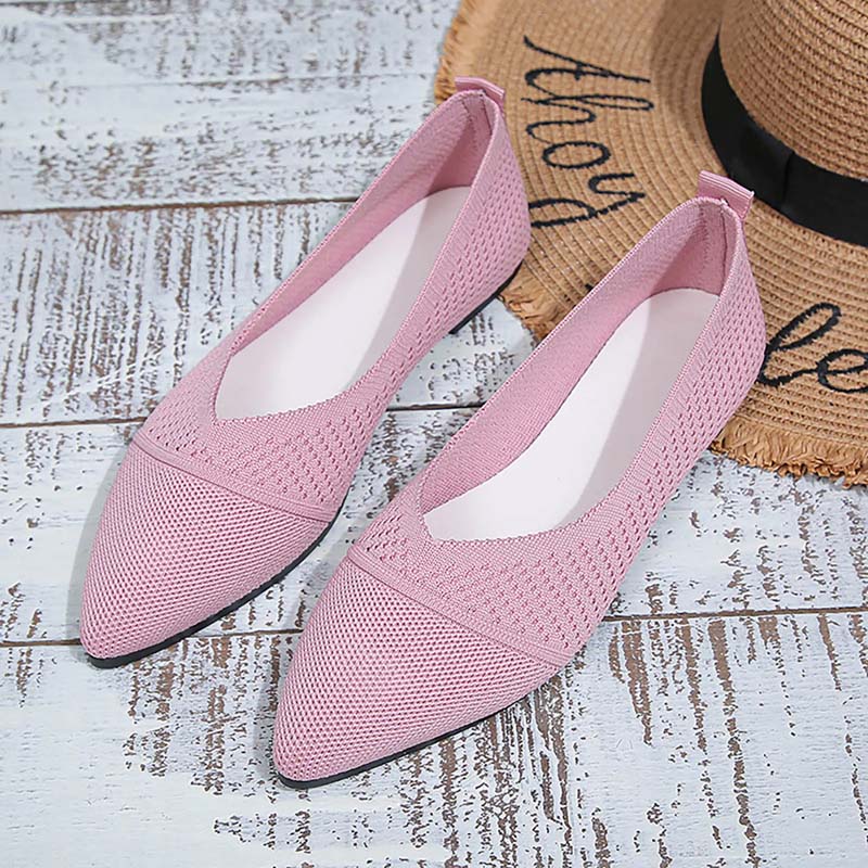Dünnsitzende Spitzzehen-Schuhe Bequem atmungsaktiv