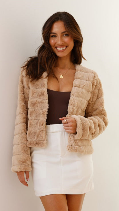 Damen Freizeitjacke Kurz Modern Offen
