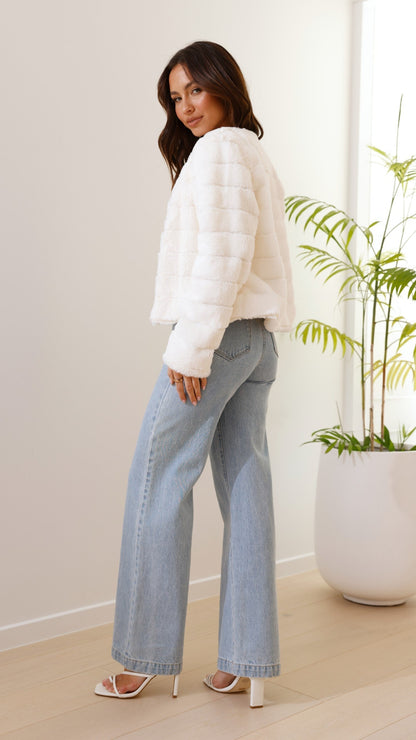 Damen Freizeitjacke Kurz Modern Offen