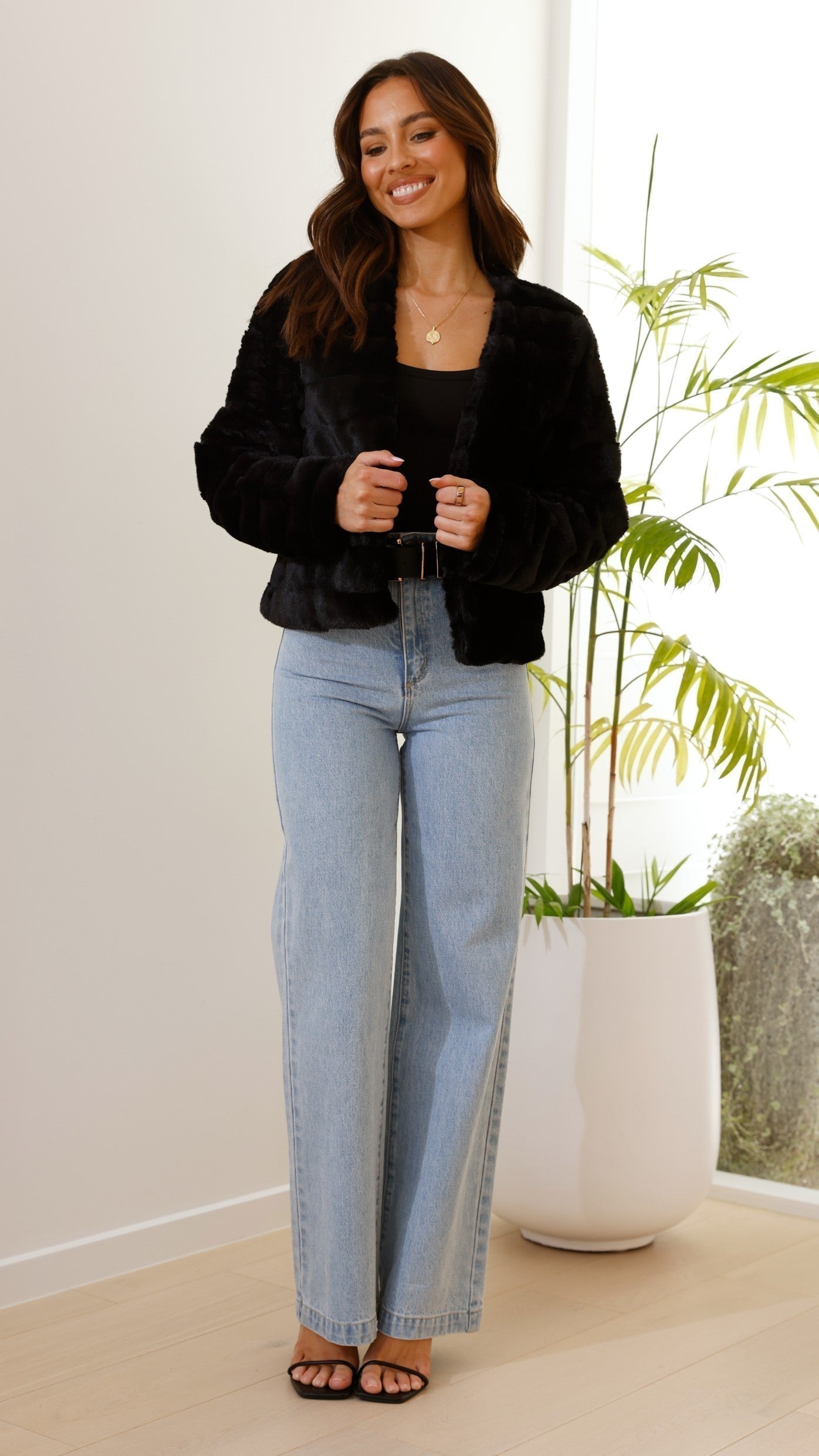 Damen Freizeitjacke Kurz Modern Offen
