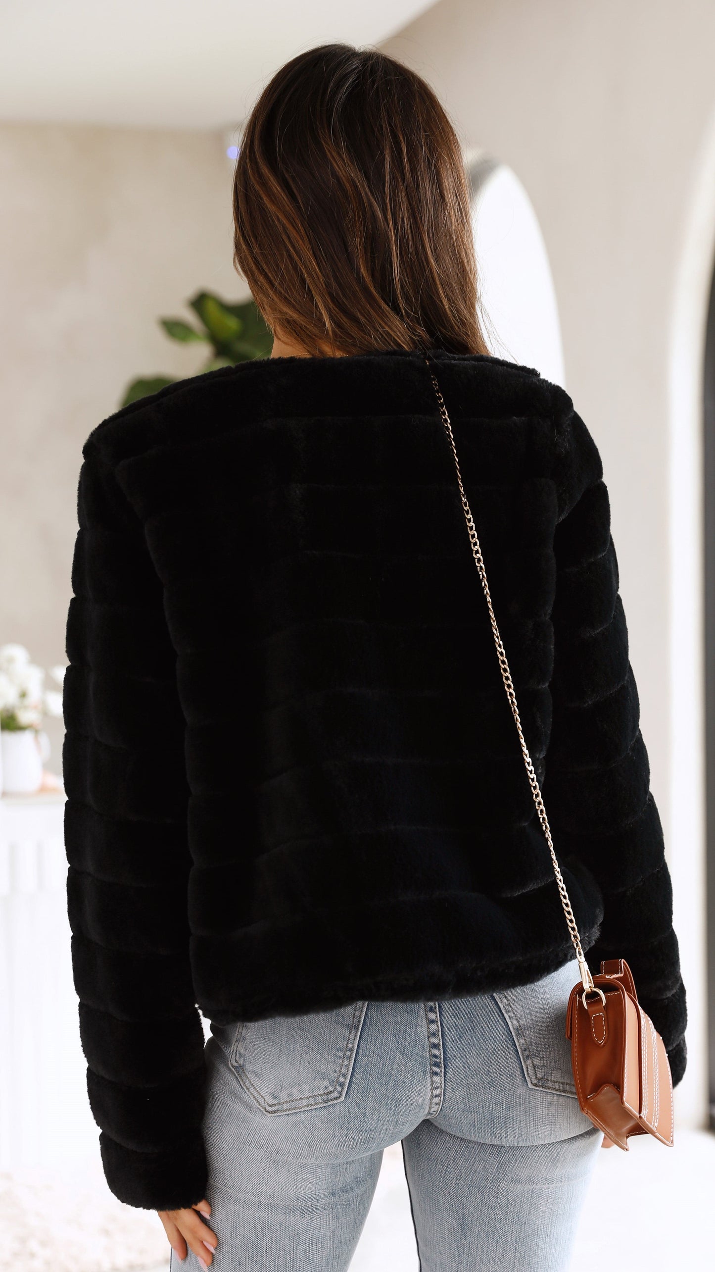 Damen Freizeitjacke Kurz Modern Offen