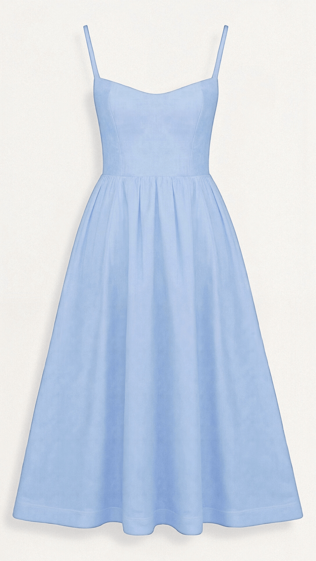 Damen A-Linie Midikleid im Ascot Stil Elegantes Kleid
