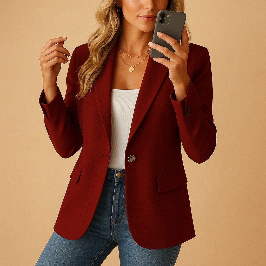 Maßgeschneiderter Blazer Stretch Modern Slim Fit - BerlinGlamour