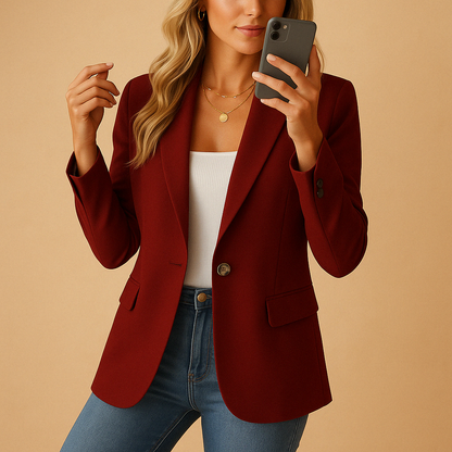 Maßgeschneiderter Blazer Stretch Modern Slim Fit - BerlinGlamour
