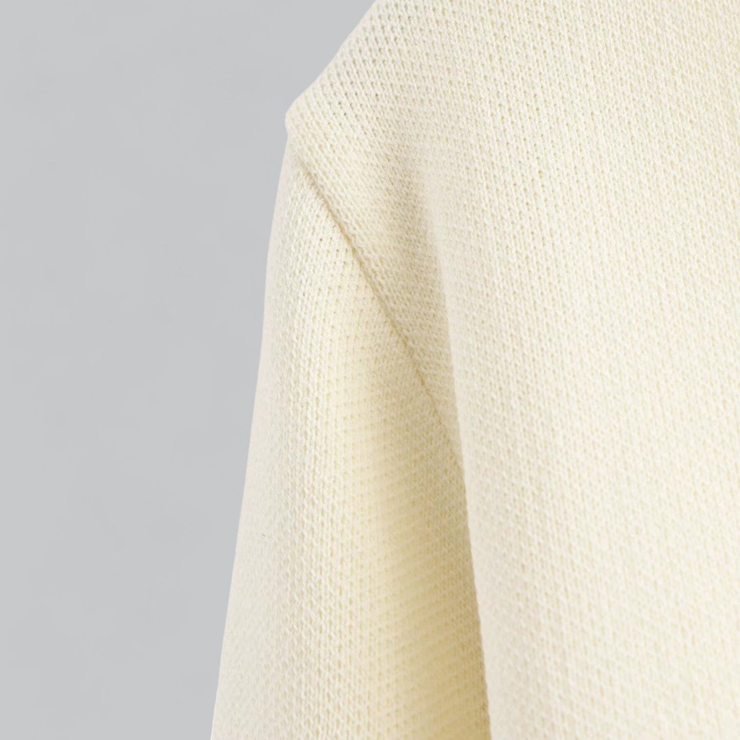 Damen Cardigan Frühling Minimalistisch Mit Knöpfen