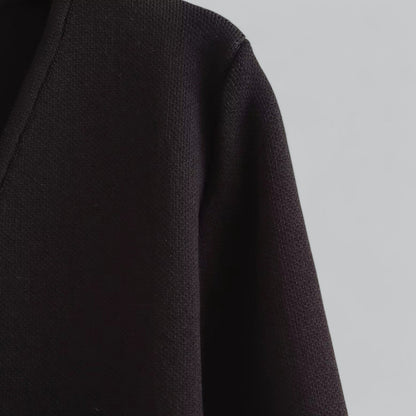 Damen Cardigan Frühling Minimalistisch Mit Knöpfen
