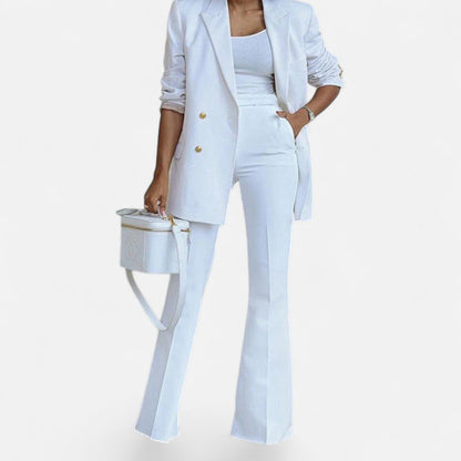 Damen Business Anzug Set Maßgeschneidert Blazer Hose