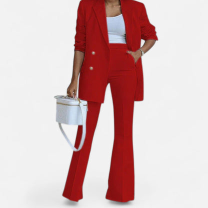 Damen Business Anzug Set Maßgeschneidert Blazer Hose