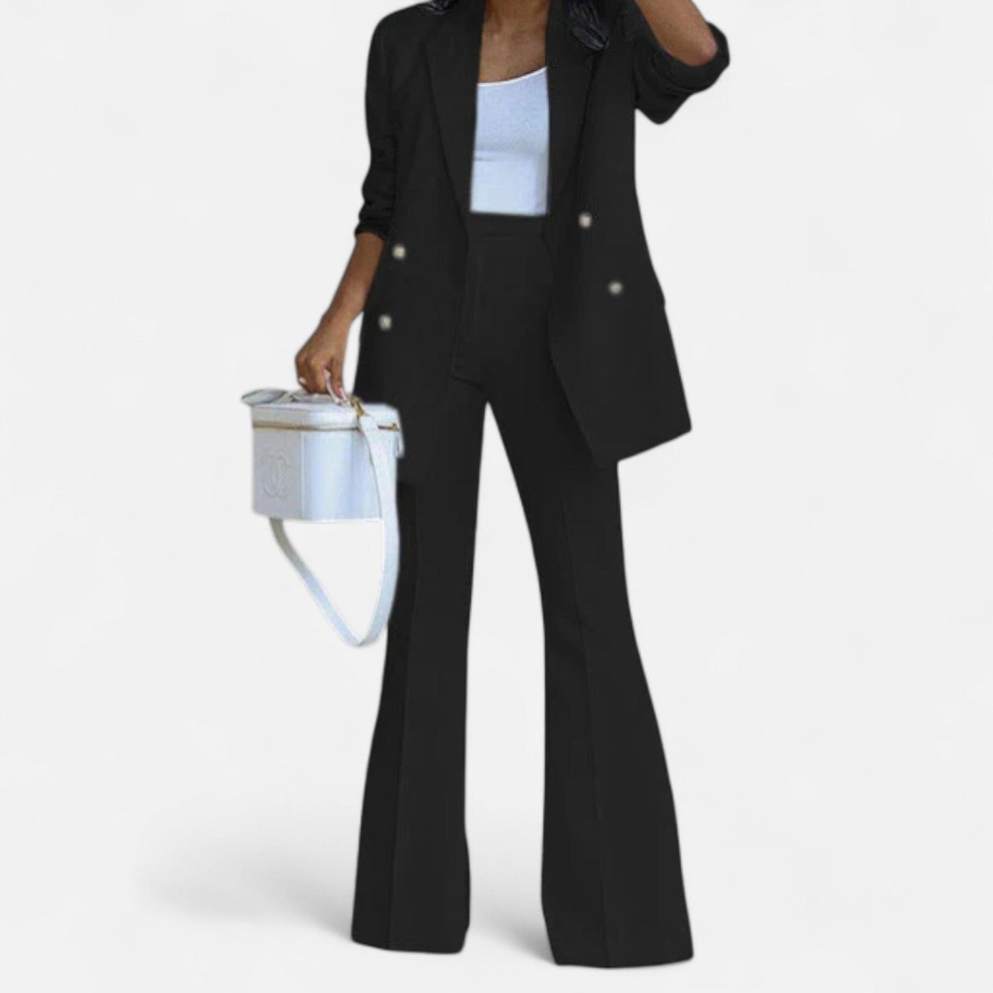 Damen Business Anzug Set Maßgeschneidert Blazer Hose