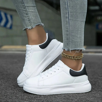 Damen Sneaker Modisch Streetstyle Bequem