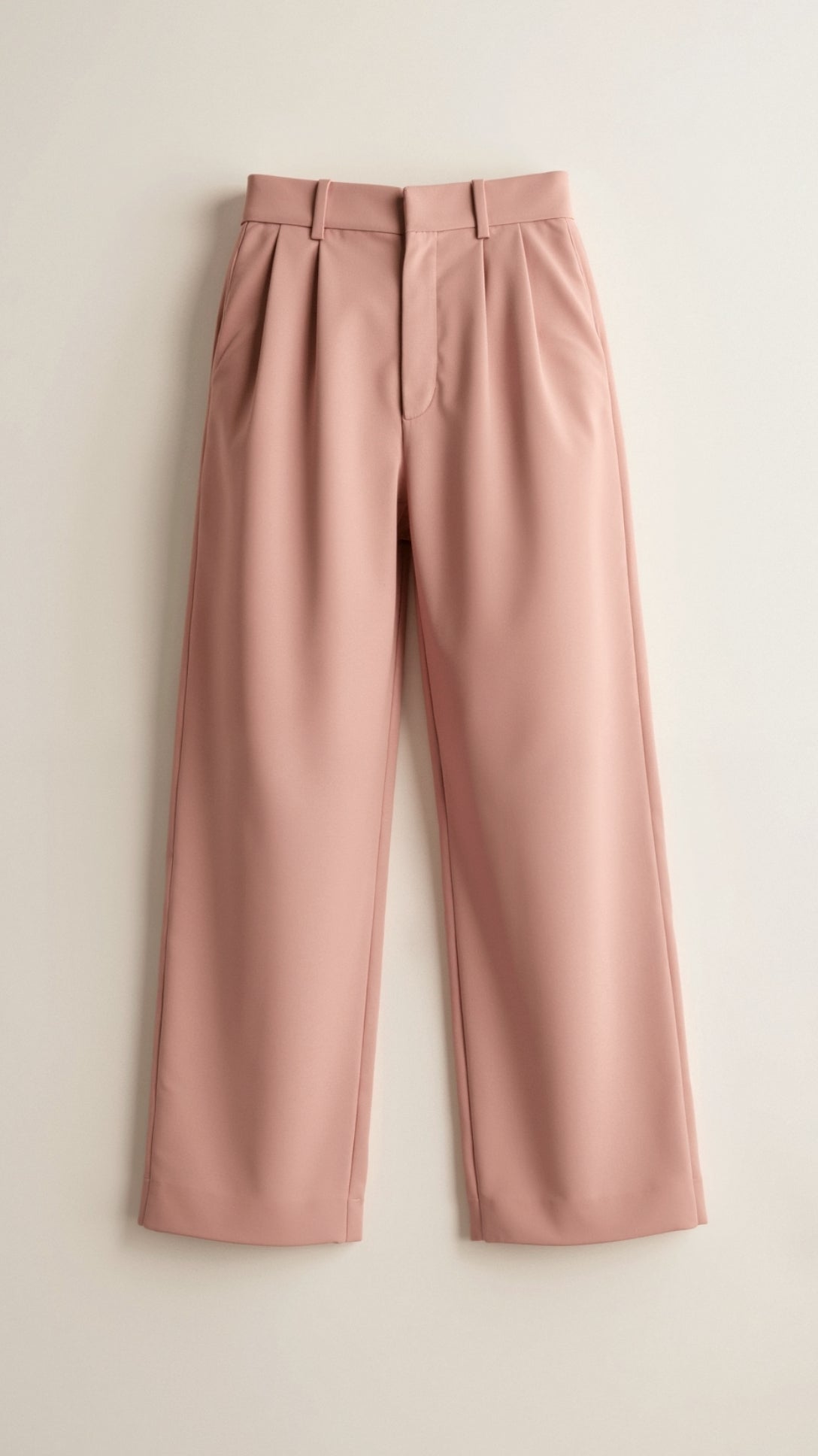 Damen Hose Weitbeinig Hochtauig Komfortabel