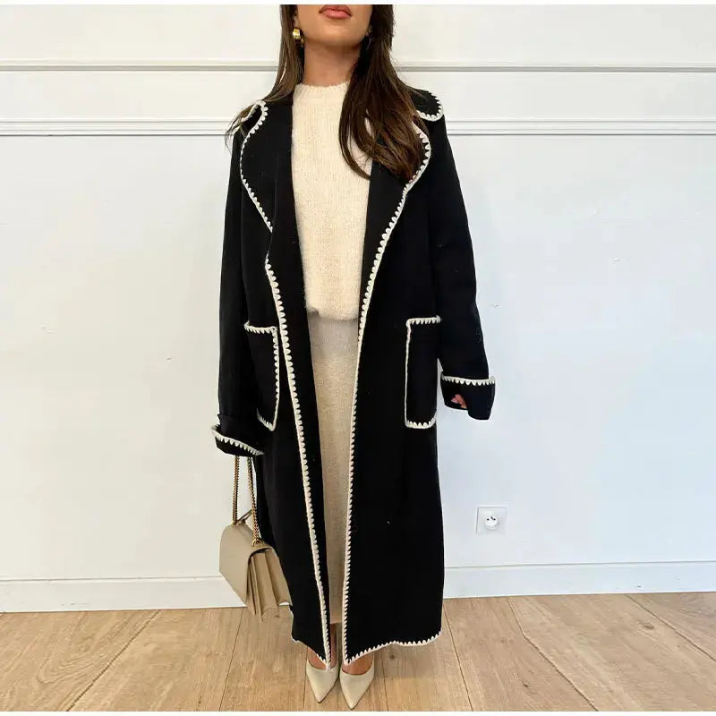 Bea | Revers-Taschenmantel für Damen Zendoo.de