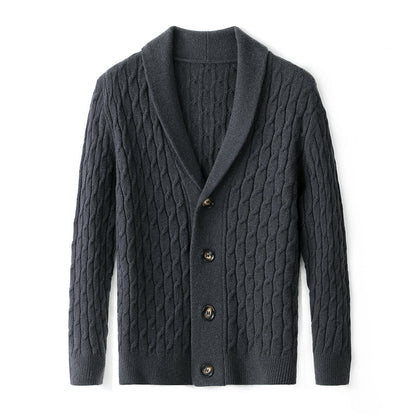Herren Strickjacke Klassisch Elegante Qualität