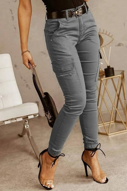 Cargo Damen Hose Modern Bequem