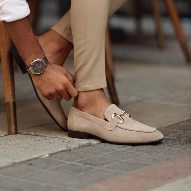 Herren Business Loafer Elegantes Leder Schuhe - BerlinGlamour