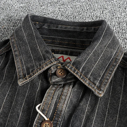Herren Freizeithemd Anthrazit Modern Grau