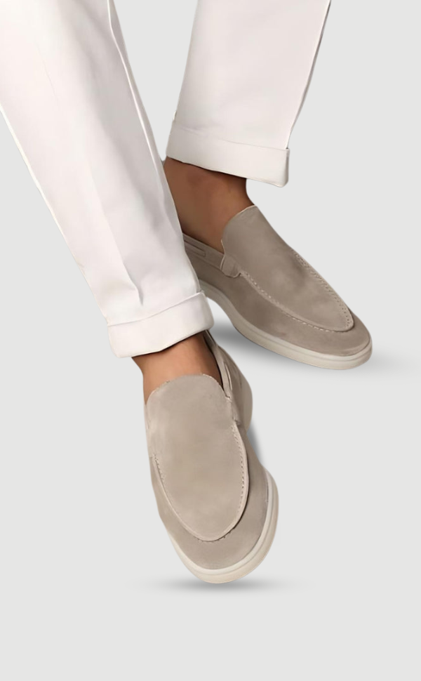 Herren Loafer Wildleder Schuhe Elegant
