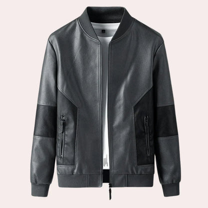 Herren Jacke Urban Style Modern Leder - BerlinGlamour