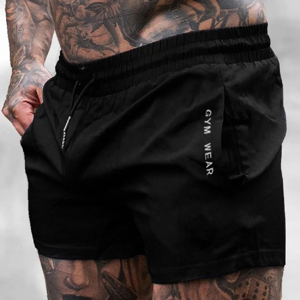 Herren Fitness Shorts Atmungsaktiv Sport - BerlinGlamour