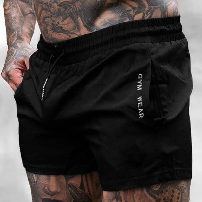 Herren Fitness Shorts Atmungsaktiv Sport - BerlinGlamour