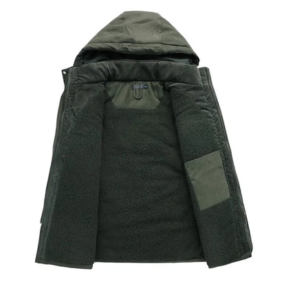 Herrenjacke Warm Isoliert Winterjacke Outdoor Stilvoll