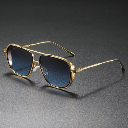 Herren Pilotenbrille Verlaufsglas Klassisch Elegант - BerlinGlamour