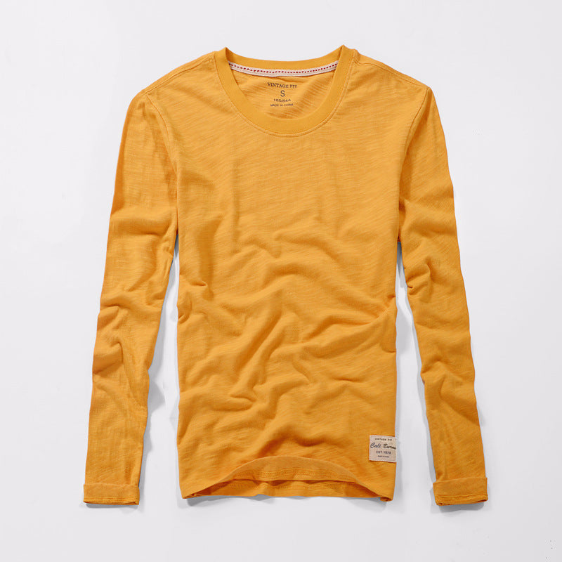 Herren Bluse Langarm aus Baumwolle Bequem