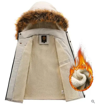 Wasserdichte Winterjacke Herren Warm Isoliert