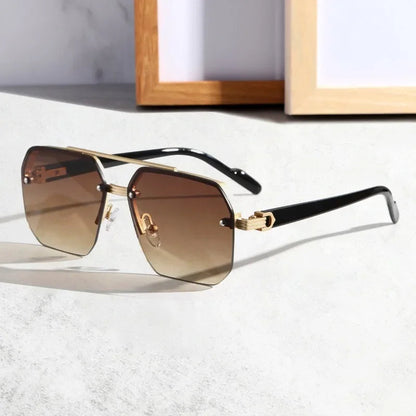 Herren Sonnenbrille Geometrisch Modern Sportlich