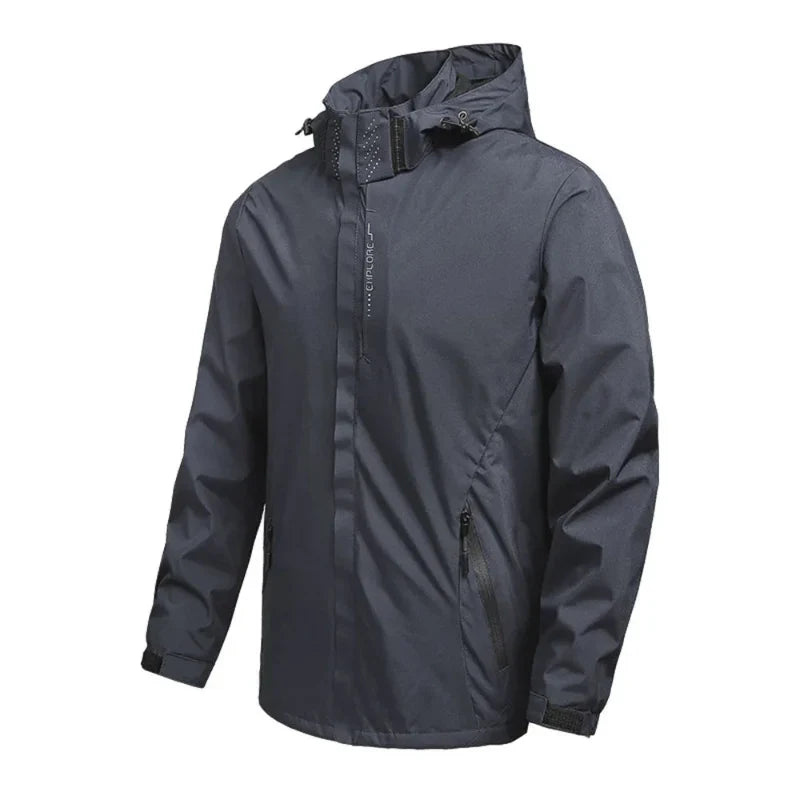 Wasserdichte Herren Regenjacke Atmungsaktiv Outdoor