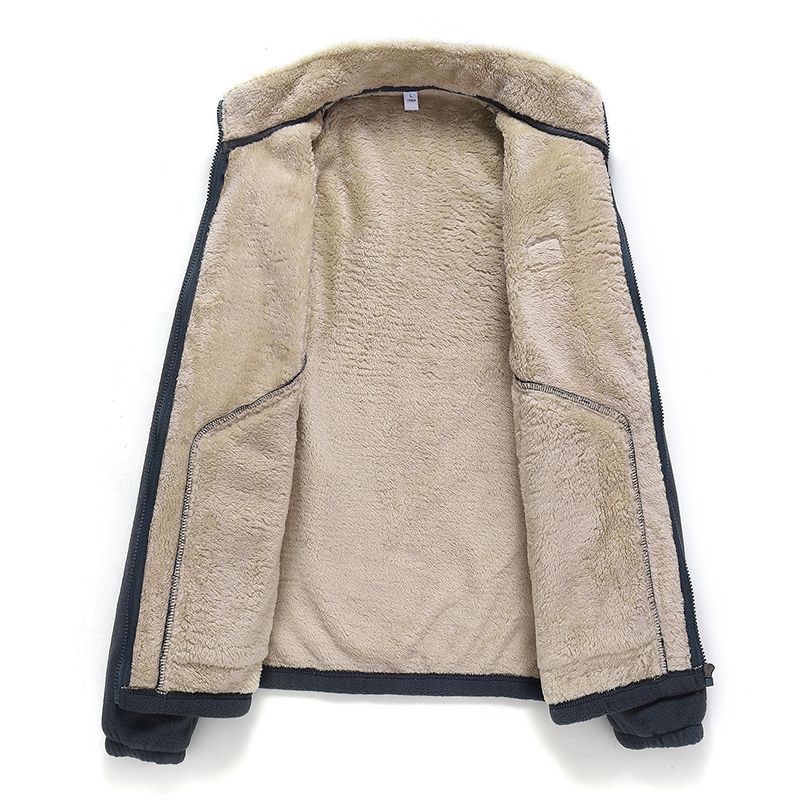 Herren Outdoor-Jacke Fleece gefüttert Warm