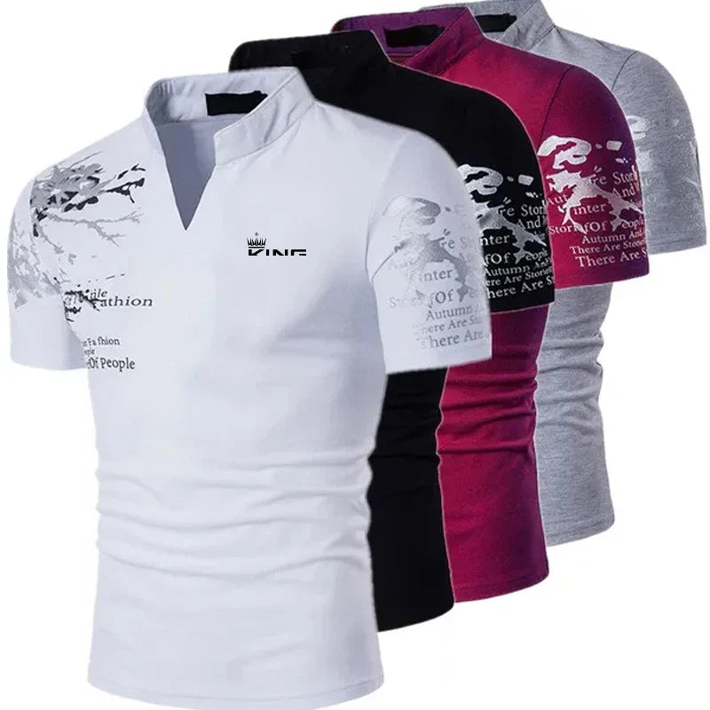 Herren Poloshirt Kurzarm Classic Slim Fit