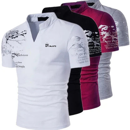 Herren Poloshirt Kurzarm Classic Slim Fit