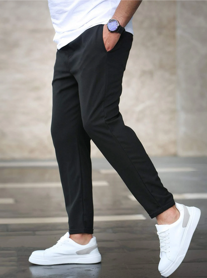Joggerhose Slim Fit Stretch mit Tunnelzug