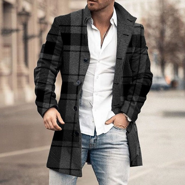 Herren Winterjacke Warm Isoliert Mit Kragen - BerlinGlamour