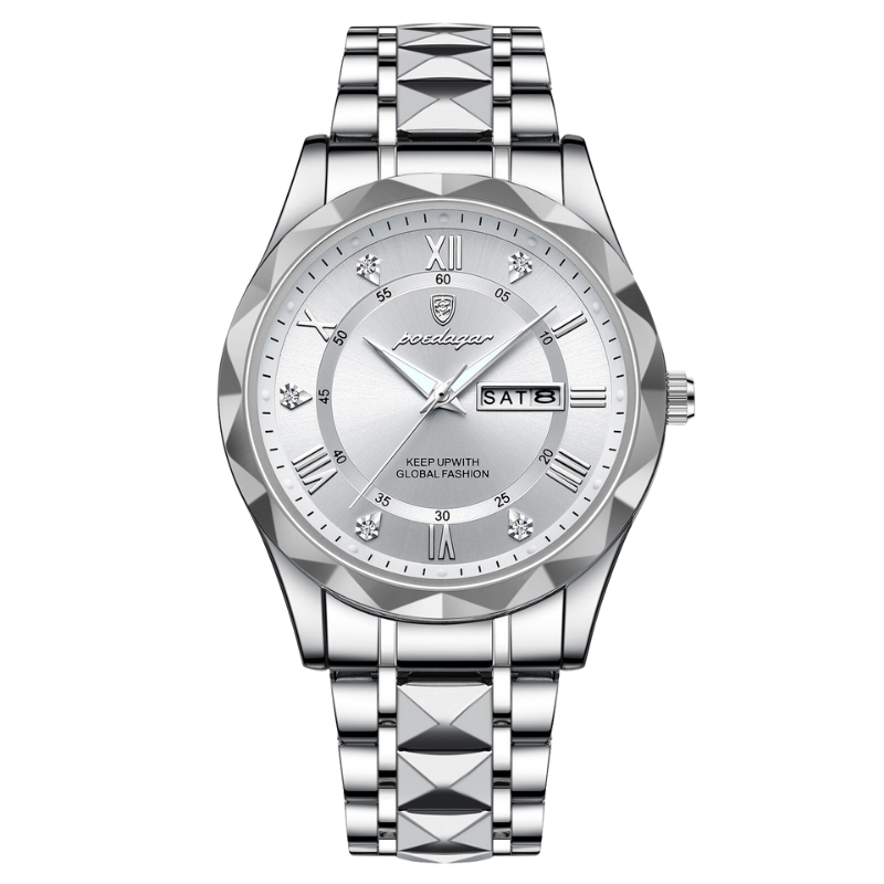 Herrenuhr Modern Edel Leder