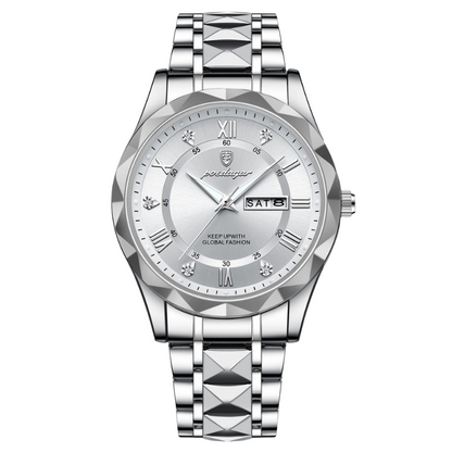 Herrenuhr Modern Edel Leder